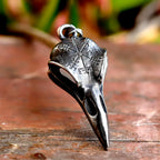 2023 New Fashion Viking amulet Pendant Raven head and Vegvisir for man stainless steel jewelry for gift free shipping