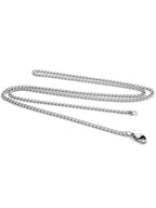 Men Stainless Steel Basic Chain Necklace Titanium Steel Jewelry Cuban Chain For Women