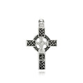 Celtic Cross Steel Pendant Vintage 316L Nordic