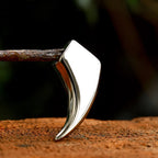 Beier Stainless Steel simple wolf tooth Pendant Minimalist style Chain Necklace men Jewelry BP8-1166