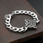 Celtic Knot Chain Bracelet — Stainless Steel