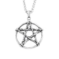 Star Steel Pendant Vintage David Punk Pentagram