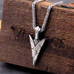 Viking Spear Odin Amulet Pendant — Stainless Steel