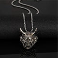 Ghost Face Devil Pendant Necklace — Stainless Steel