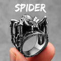 Spider Ring Stainless Steel 3D