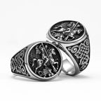 Alexander The Great Ring — Stainless Steel