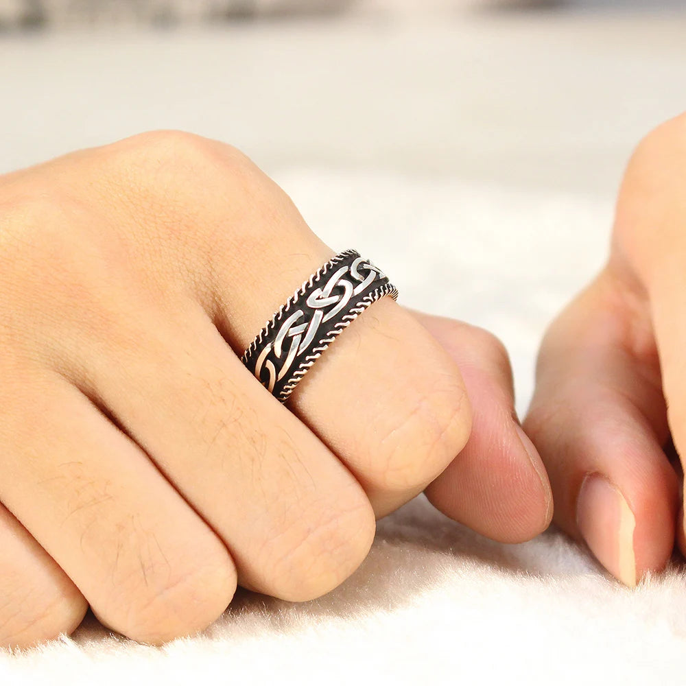 Viking Totem Ring — 925 Silver