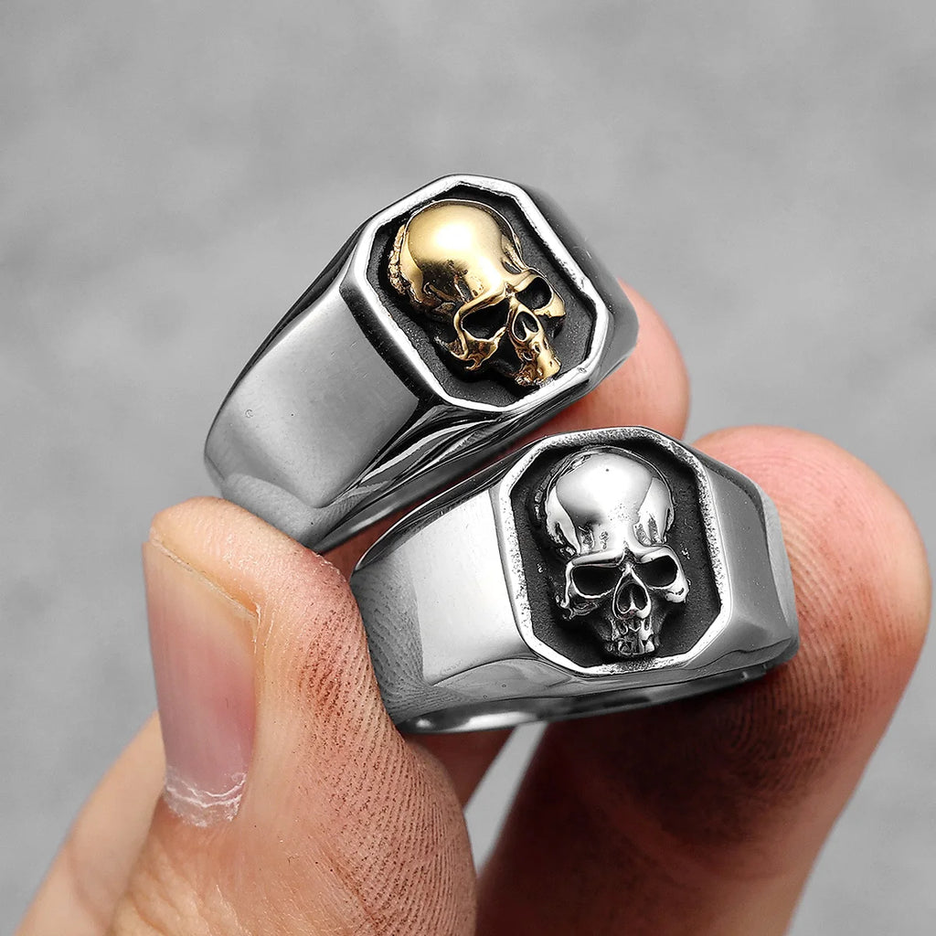Skull Ring — Stainless Steel