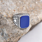 Onyx Variety Ring — Stainless Steel