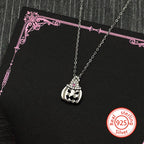 925 Silver Pumpkin Witch Hat Pendant — SS