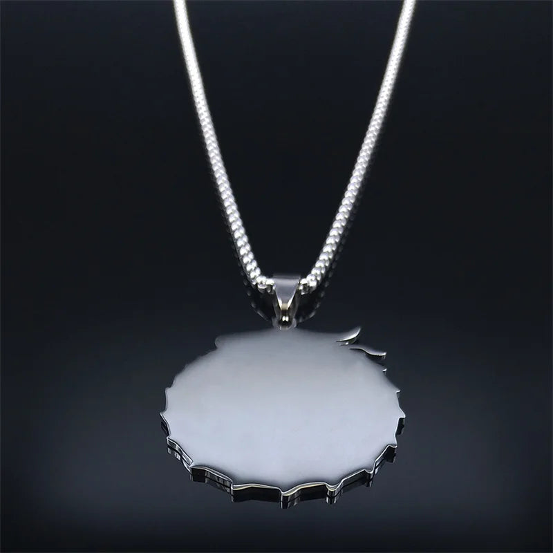 Dragon Stainless Steel Pendant Necklace