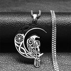 Gothic Celtic Knot Pendant Necklace — Stainless Steel