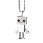 Robot Pendant Necklace with Adjustable Limbs — Street Dance