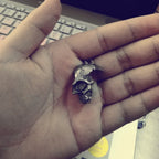 Skull Pendant Necklace — Gothic