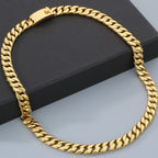 50/60CM Long 12MM Wide Cuban Link Chain Necklaces for Man Solid Stainless Steel On Neck Chains Party Male Jewelry Gifts