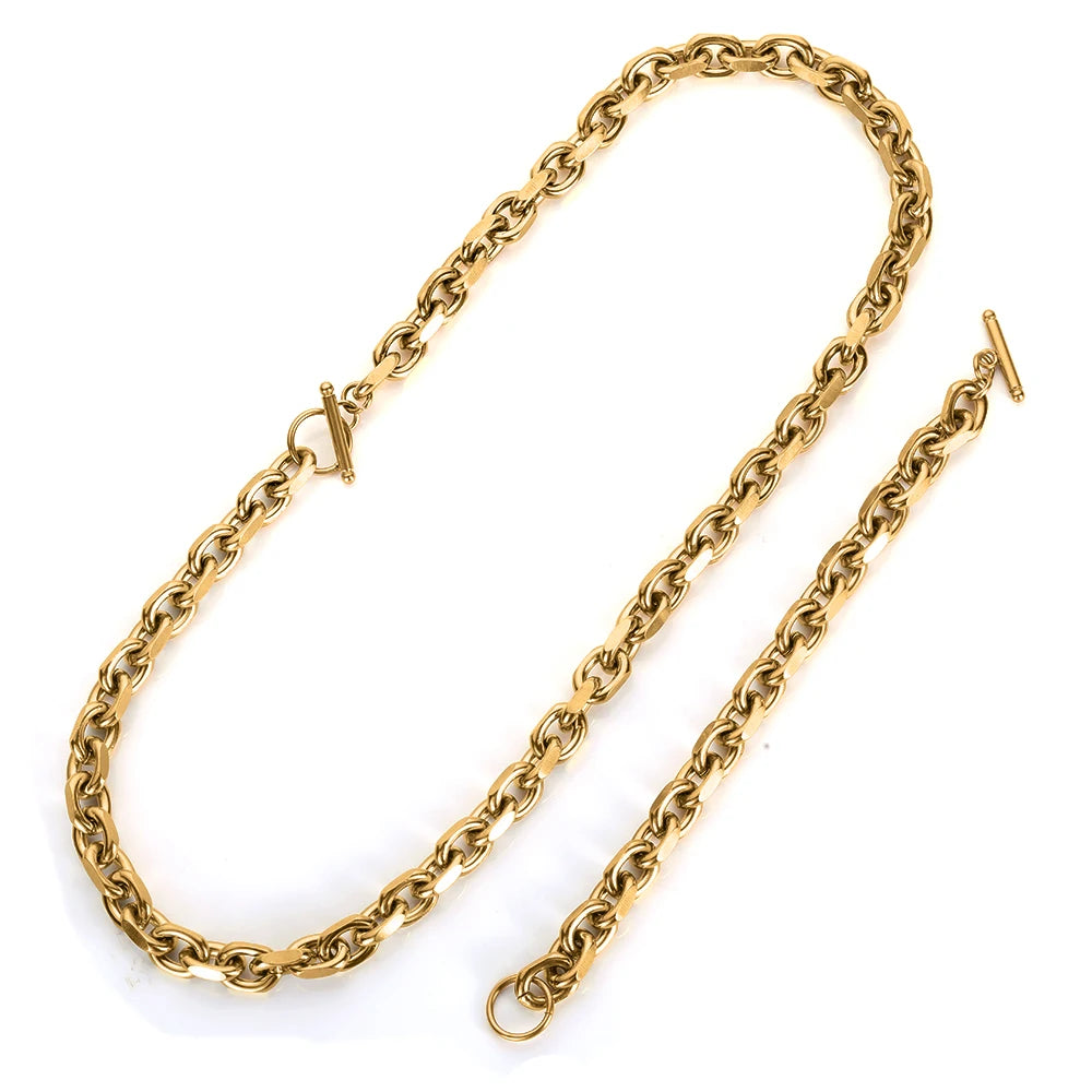 Cuban Chain Stainless Steel 9MM Necklace