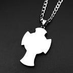 Archangel Michael Wings Pendant — Stainless Steel