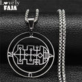 Sigil de Lucifer Raum Necklace — Stainless