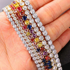 Iced Out Tennis Choker — Stainless Steel