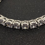 Iced Out Tennis Chain Necklace Stainless Steel