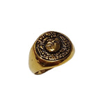 Skull Cross Ring — Gothic Vintage