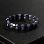 Fashion Wave Hematite Magnetic Bracelet Men Original Beaded Hematite Energy Bracelets for Women Positive Energy Jewelry