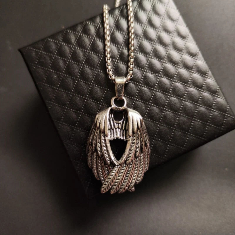 Angel Wings Steel Pendant Japanese Korean