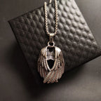 Angel Wings Steel Pendant Japanese Korean