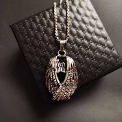 Angel Wings Steel Pendant Japanese Korean