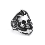 Gothic Skull Ring — Stainless Steel