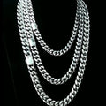 Cuban Link Chain Necklace — Stainless Steel