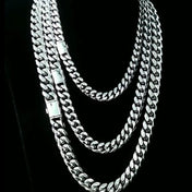Cuban Link Chain Necklace — Stainless Steel