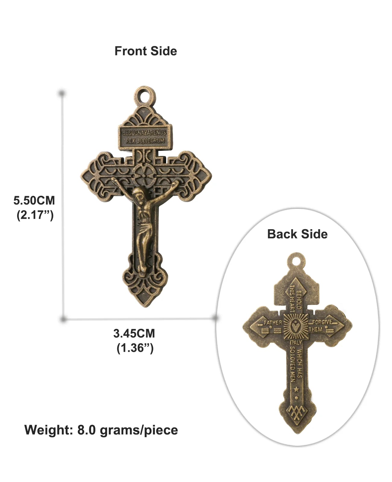 Crucifix Pendant Necklace