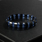 Fashion Wave Hematite Magnetic Bracelet Men Original Beaded Hematite Energy Bracelets for Women Positive Energy Jewelry