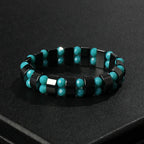 Fashion Wave Hematite Magnetic Bracelet Men Original Beaded Hematite Energy Bracelets for Women Positive Energy Jewelry