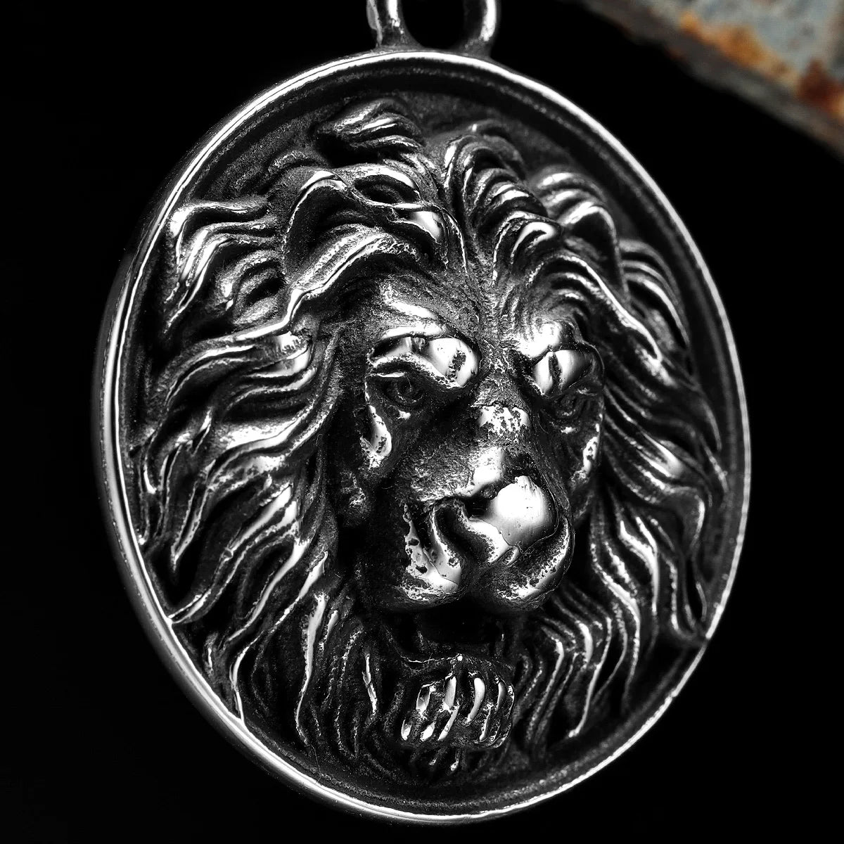 The Lion King Pendant Necklace — Stainless Steel