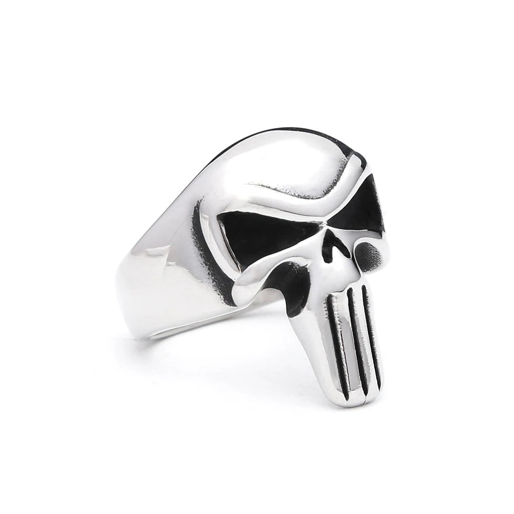Gothic Skull Ring — Stainless Steel