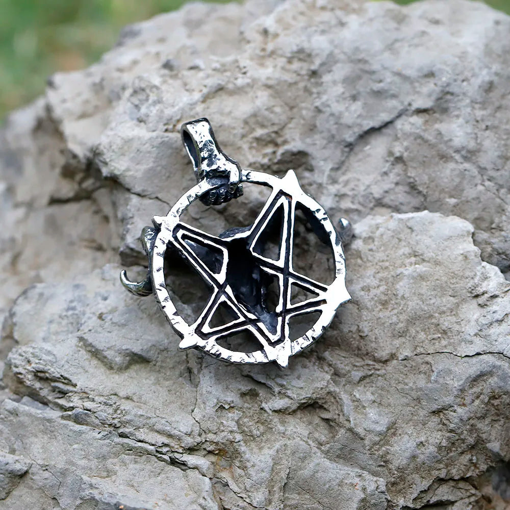 Viking Stainless Steel Pendant Necklace