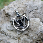Viking Stainless Steel Pendant Necklace