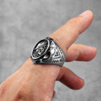 Retro Skull Ring — Stainless Steel