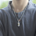 Mantra Pendant Necklace