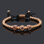 Luxury Roal Rafa Man Bracelet For Women Stainless Steel Beaded Hand Jewelry Couple Gift