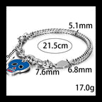 Ghost Head Bracelet — Stainless Steel