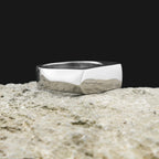 Minimal Biker Ring — Stainless Steel