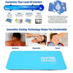 Summer Cooling Ice Pillow Cool Bed Mat Pad Relax Muscle Help Sleeping Pad Mat Travel Pillow Office Comfort Ice Pillow
