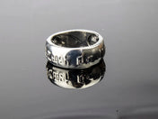 Memento Mori Skull Biker Ring — Stainless Steel