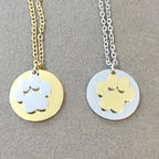 Mirror Polish Dog Paw Necklace — 304 Stainless Steel