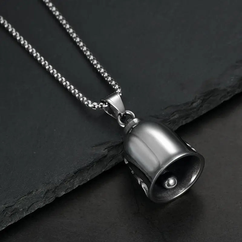 Moto Bell Steel Pendant Punk Motorcycle