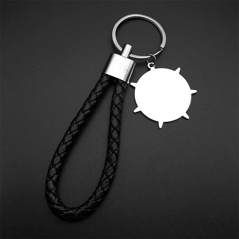 Star Key Steel Pendant Seven-pointed Witchcraft