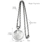Star Baphomet Steel Pendant Witchcraft Goth Sabbatic